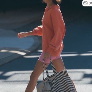 Daily Practice by Anthropologie Long-Sleeve Collared Pullover Top